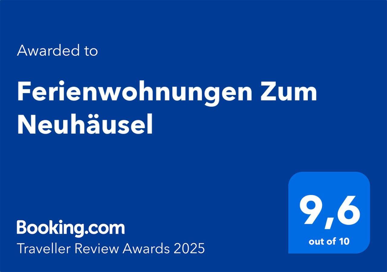 Zum Neuhaeusel Apartment *